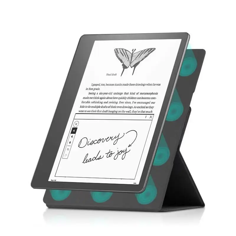 Nueva funda para tableta con succión magnética para Amazon Kindle Scribe, funda de 10,2 ", funda con soporte a prueba de golpes y portalápices - imagen 4