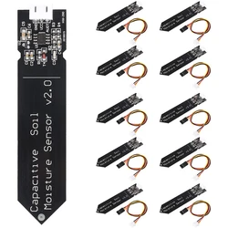 Sensor Humedad Suelo Capacitivo – Compatible Arduino