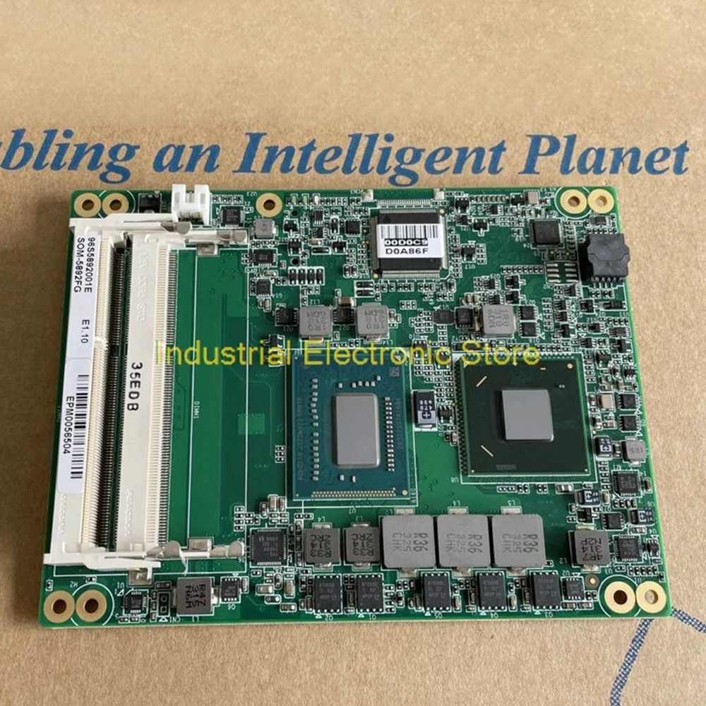 Placa base de control industrial SOM-5892FG-T03A1E SOM-5892 REV.A1 - imagen 3