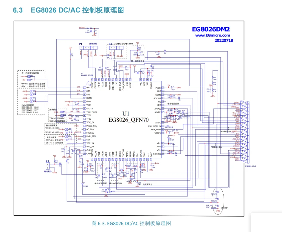 EG _ INVERTER-Placa de demostración, inversor bidireccional, TAB1000W, EG1615 + EG8026 - imagen 3