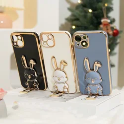 Funda Infinix Note 30 Pro con Soporte Conejo – Antigolpes