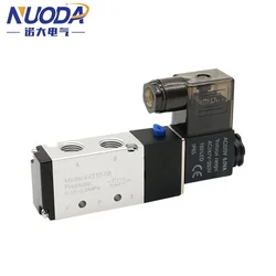 Válvula Solenoide Neumática 5/2 – Modelo 4V210-08 MultiVoltaje