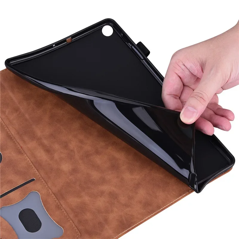 Para Lenovo P11 Funda de cuero de lujo con tapa para Funda Lenovo Tab P11 TB-J606F L Funda para tableta Lenovo Xiaoxin Pad P11 Plus - imagen 5