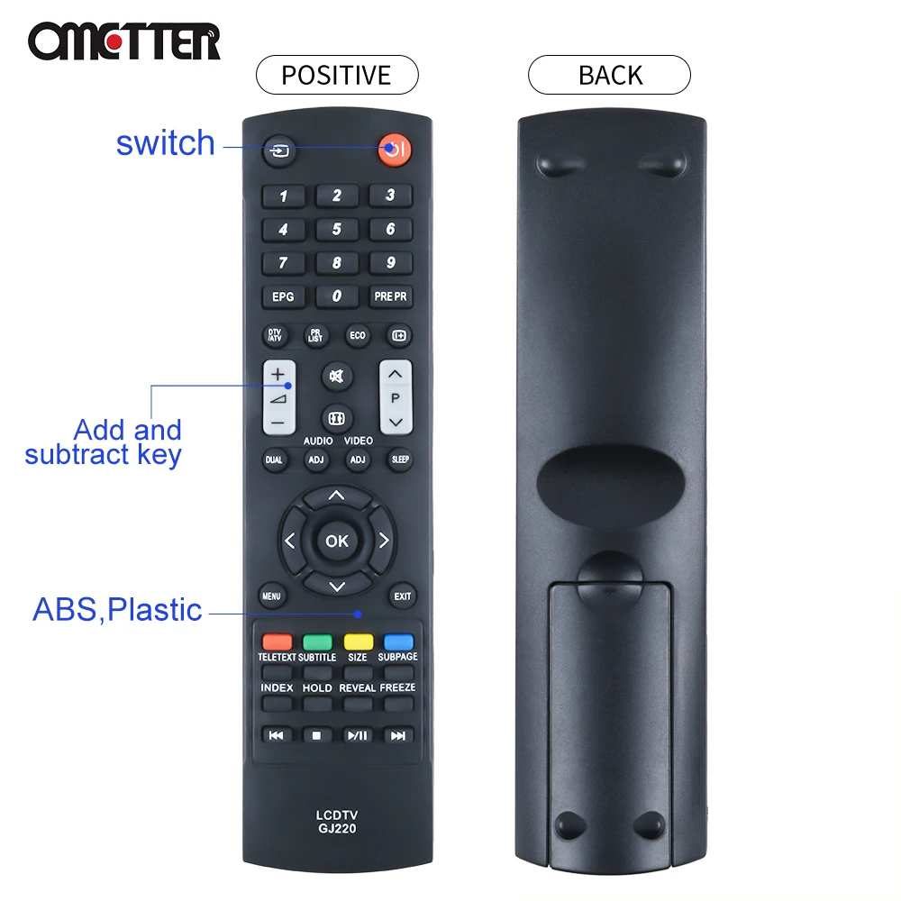 Control remoto Original GJ220 para Sharp TV LC-32LE430E LC-32LD170E LC-32LD172E LC-50LD272E LC-32LD171E LC-50LD265E LC-50LD264E - imagen 5