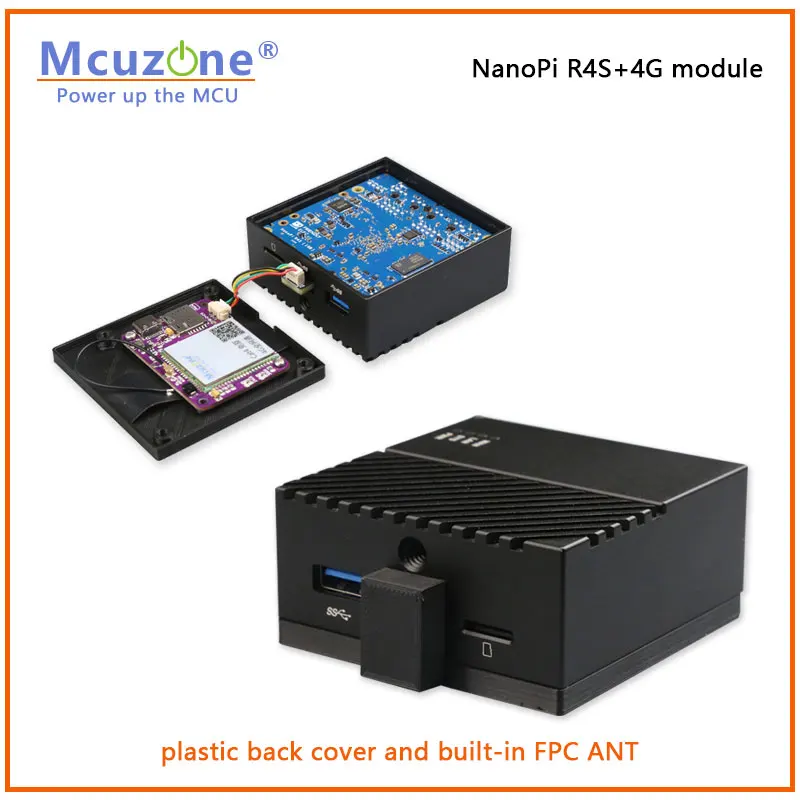 Placa de expansión NanoPi R4S 4G LTE, NL668-EU, CAT4, 4G, openwrt, linux, ubuntu,ZTE CAT 4G-EU - imagen 5