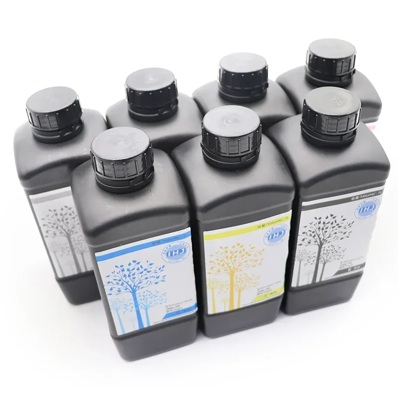 Sakata-Tinta UV Compatible con Toshiba CE4 Ricoh G4 G5 Seiko Konica 1024, cabezal de impresión de cama plana, JHV-70 de tinta suave neutra 05 80 - imagen 4