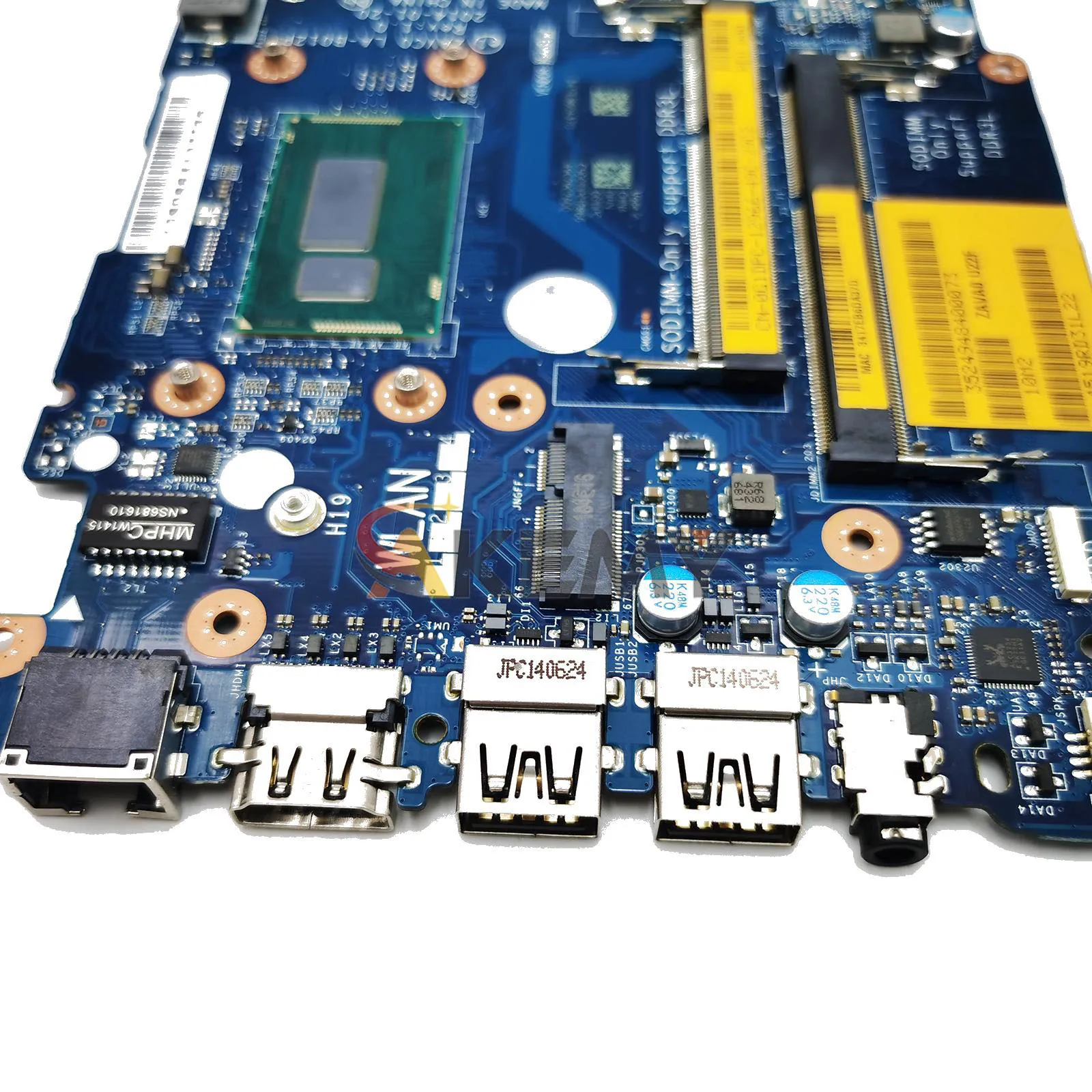 Placa base LA-B012P para Dell Inspiron 14 5443 5447 5448 5542 5547 5548 placa base para ordenador portátil con 5 i7 CN-0V25MC 006M0K 100% probado - imagen 5