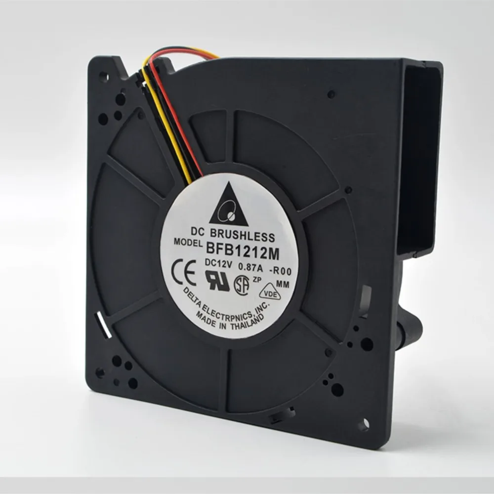 Delta BFB1212M Ventilador Turbo 120mm 12V Refrigeración PC - imagen 3