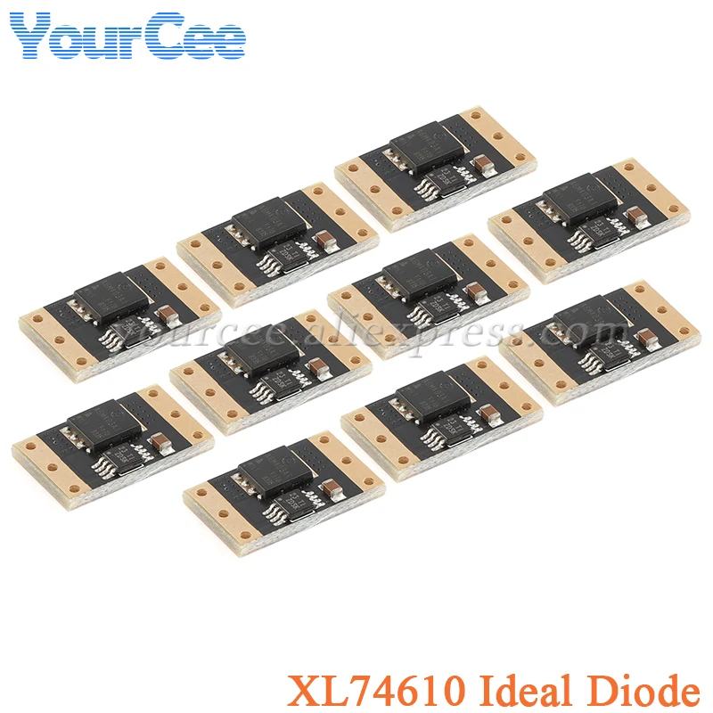 20pcs/1pc 1.5V-36V 0mA 15A/30A XL74610 Ideal Diode Module Adopts LM74610 Dedicated to Simulation Ideal Diode Rectifier Board