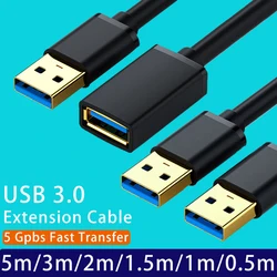 Cable extensor USB 3.0 macho a hembra datos Smart TV PS4 Xbox SSD PC