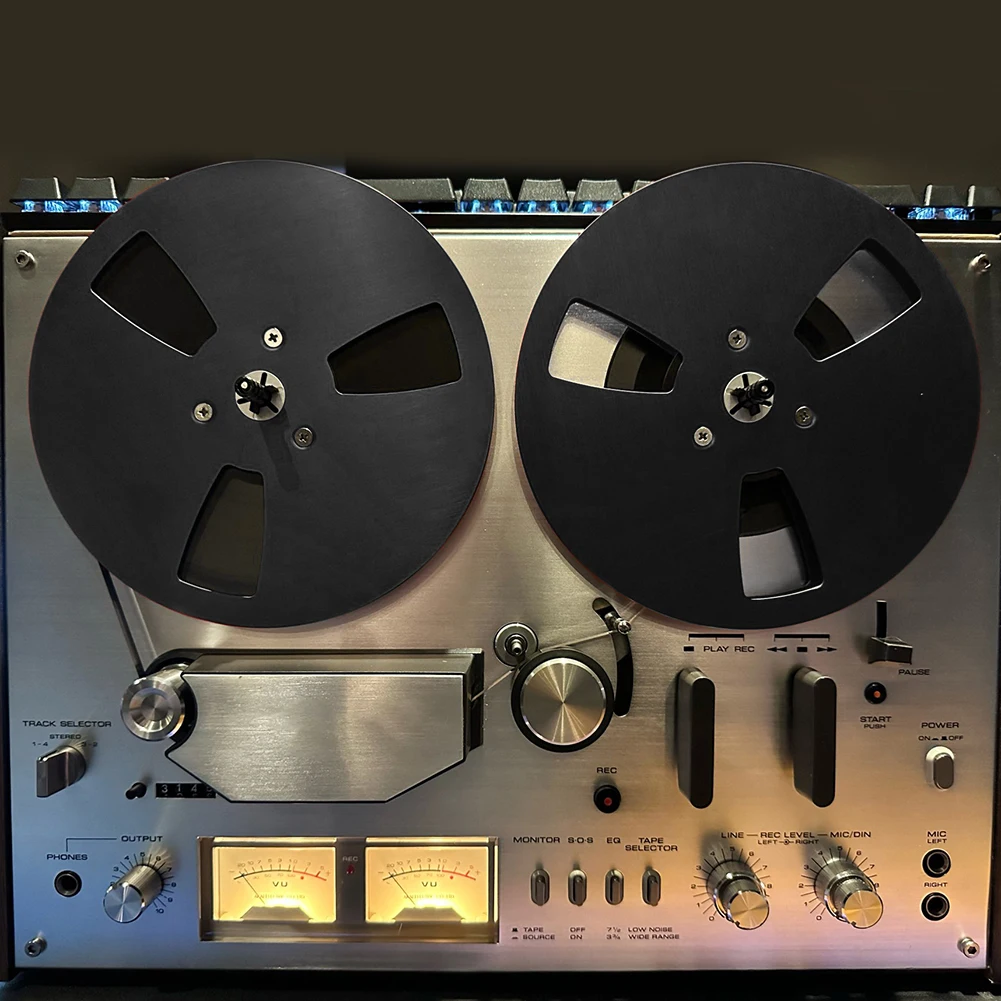 Máquina de apertura de disco de aluminio para Studer ReVox/TEAC/BASF, carrete abierto de cinta vacía de 7/10 pulgadas, grabadoras de cubo Nab - imagen 5