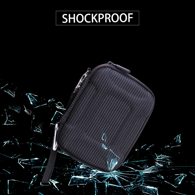 XANAD-funda de almacenamiento EVA para Samsung T7 Touch, funda portátil a prueba de golpes para Samsung T7, bolsa protectora portátil para SSD - imagen 4