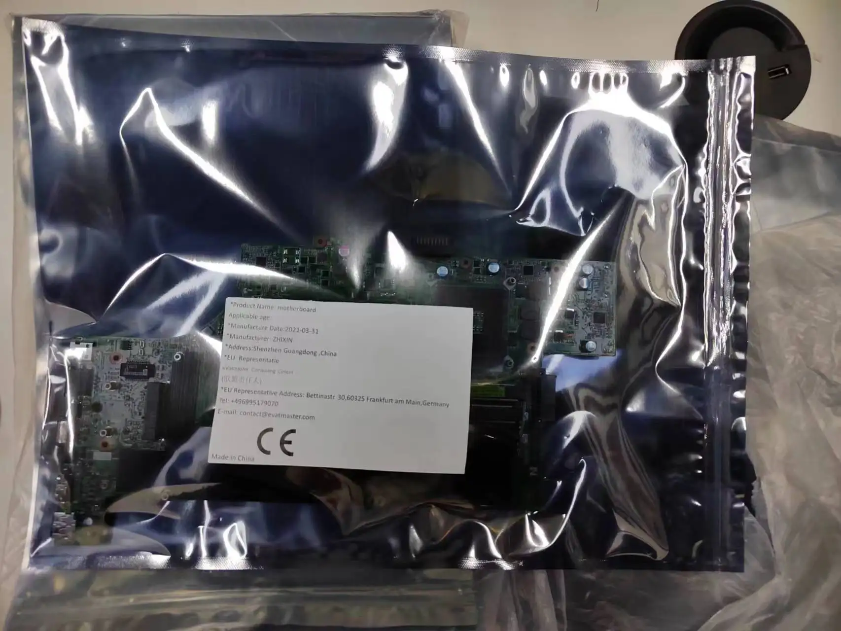 Yourui para HP 15-CS 15T-CS 15-CS00 placa base para ordenador portátil con i5-8250U CPU DA0G7BMB6D0 L22821-601 placa base UMA prueba completa