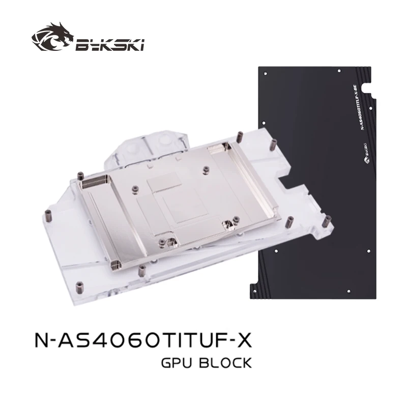 Bloque de agua Bykski para tarjeta GPU ASUS GeForce RTX 4060 Ti TUF/ROG Strix GAMING/prevent la corrosión/N-AS4060TITUF-X