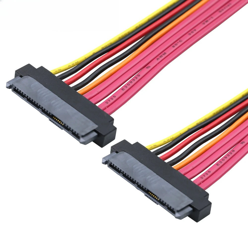 MINI SAS SFF-8482 29Pin hembra a maestra Cable de alimentación Servidor Disco Duro Cable Longitud Opciones 0.5M 1M - imagen 5