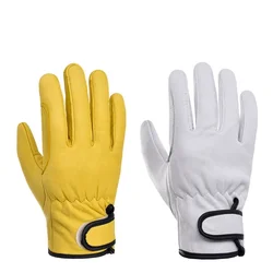 Guantes Piel de Oveja – Protección para Soldadura y Jardín Antigolpes