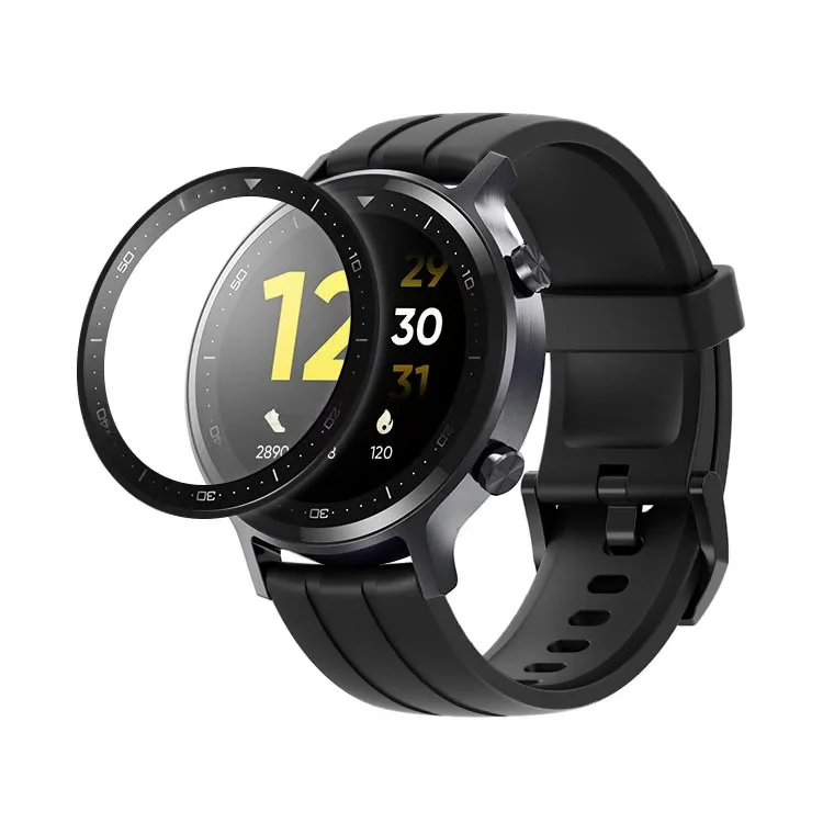 Película protectora completa y suave curvada 3D, protección para Realme Watch S Smart Sport Smartwatch, accesorios protectores de pantalla LCD - imagen 4