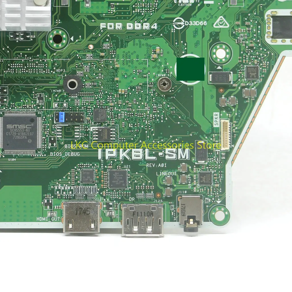 New FOR DELL Optiplex 5250 AIO All-in-one Motherboard IPKBL-SM 3P9WV 03P9WV CN-03P9WV with Graphics Card MB 100% Tested - imagen 4