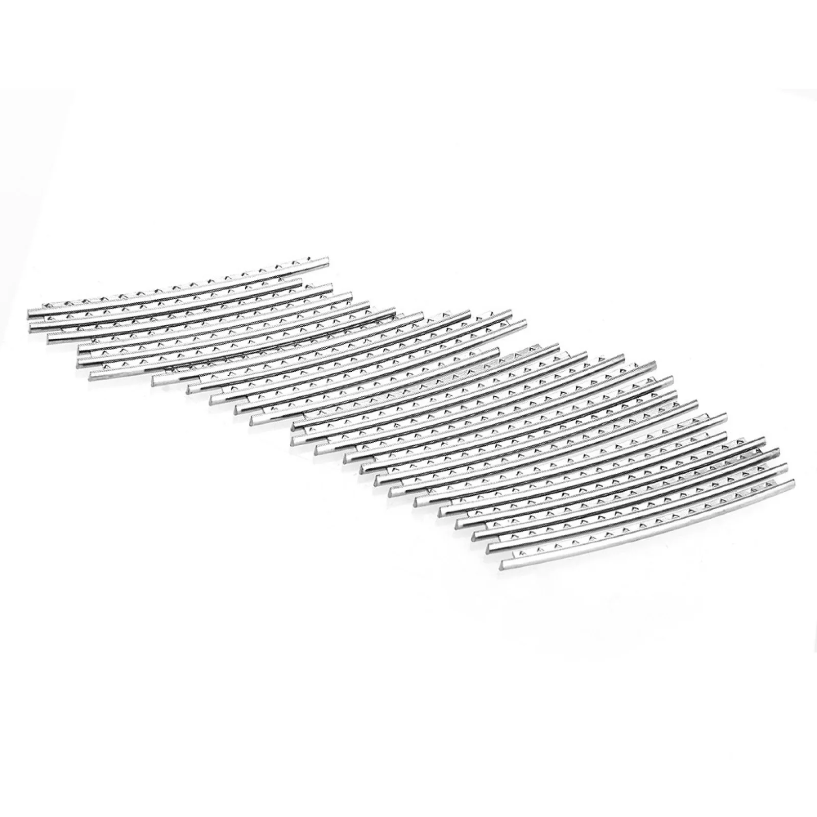 24 Uds. De cable de traste de guitarra eléctrica plateada, ancho de diapasón de guitarra de 2,2mm para reemplazos de diapasón de guitarra, accesorio de instrumento - imagen 4