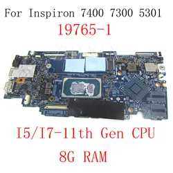Placa Base Dell Inspiron 7400/7300/5301 para i5-1135G7/i7-1165G7