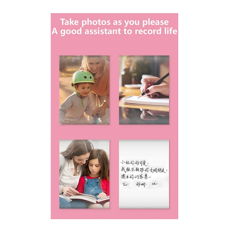 Mini impresora térmica inalámbrica con Bluetooth, impresora de etiquetas multifuncional con papel autoadhesivo y bolígrafo de Color, caliente - imagen 4