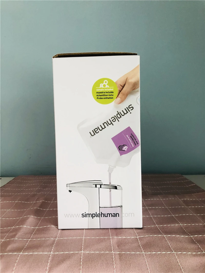 Spot the SimpleHuman-máquina desinfectante de manos por inducción automática de escritorio, jabón líquido, lavado de líquido - imagen 3