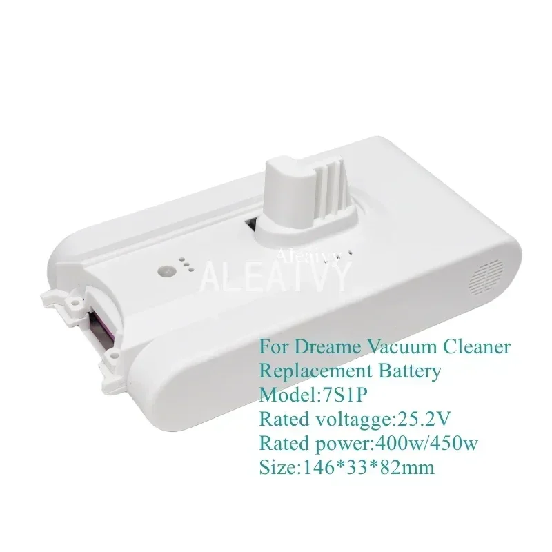 25,2 V 5000mAh para Dreame V8 V9 V9P XR V10 VVN3 VVN4 batería de repuesto para Dreame accesorio de aspiradora inalámbrica de mano - imagen 3