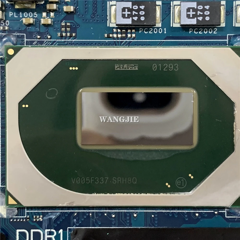 CN-0RHXRG 0RHXRG RHXRG para DELL XPS 15 9500 placa base para ordenador portátil LA-J191P con CPU SRH8Q I7-10750H 100% en funcionamiento - imagen 3