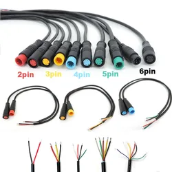 Cable M8 Bicicleta Eléctrica Enchufe Junta a Tope para Freno y Señal