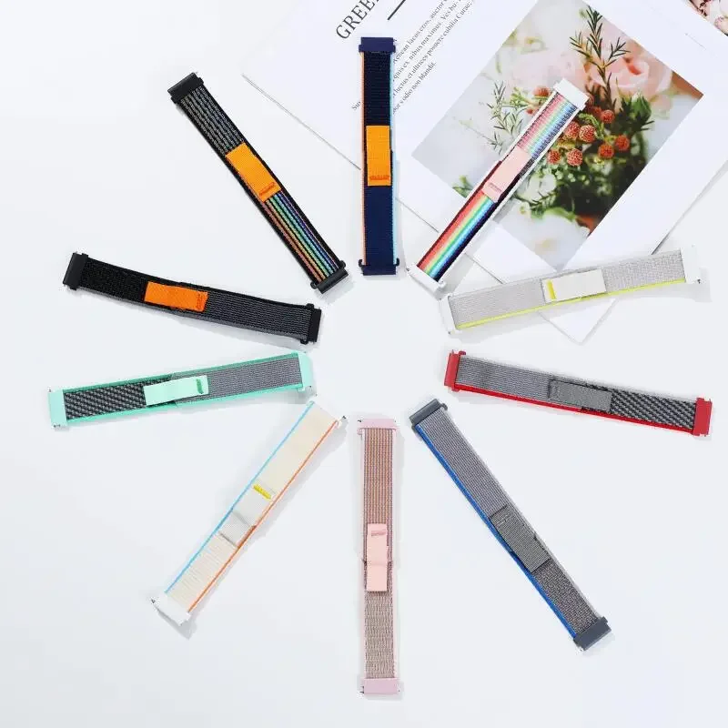 Pulsera Trail Loop de 22mm para Amazfit Bip 6/Bip 5 Unity/GTR 2 3 4 banda para Amazfit Stratos/Balance/Cheetah correa deportiva redonda - imagen 2