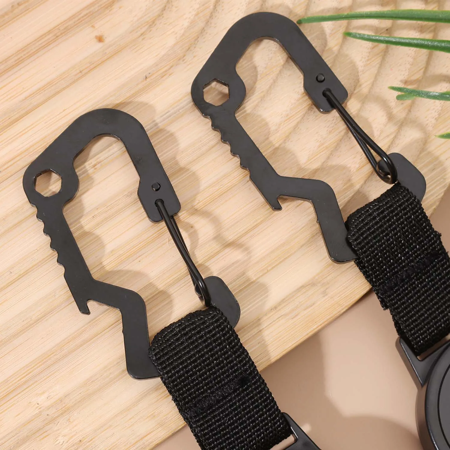 Cordón para teléfono antipérdida ajustable para exteriores, correa para la muñeca, mochila desmontable, cuerda colgante con Clip de parche, cordón corto para teléfono móvil - imagen 4