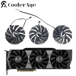Ventilador ZOTAC RTX 3070 Ti 3080 3090 Trinity OC refrigeración