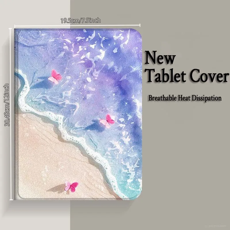 Funda para tableta Huawei MediaPad 3 12 Air SE M6 M5 Lite Pro 10,4 10,8 11 11,5 12,6 13,2 pulgadas 5G con dibujos de gatos brillantes - imagen 2