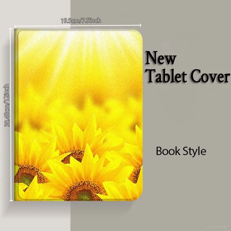 Funda artística de girasol amarillo para Huawei Honor Tab Magic Pad GT 6 X9 X8A X8 V8 V7 9 8 2 3 13,3 10 Pro pulgadas - imagen 5