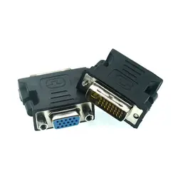 Adaptador DVI-I a VGA 1080p para PC y proyector