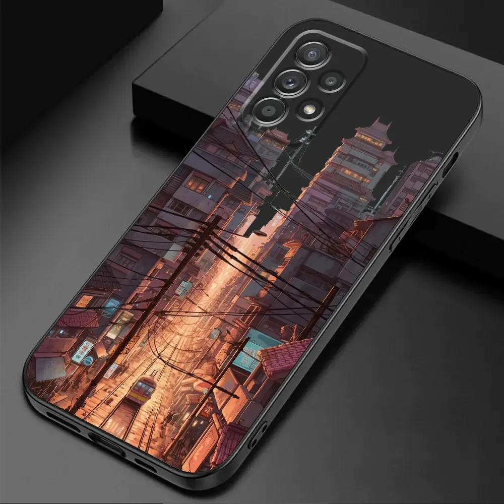 Funda trasera de TPU suave para Samsung Galaxy, A11, A21s, A24, A22, A54, A52, A53, A23, A33, A72, A42, A32, A12, A14, A34, A13, A73, 5G, cielo de verano - imagen 5