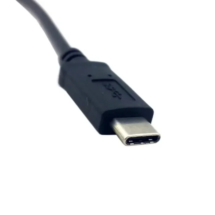 USB 3,1 tipo C USB-C a DC 5,5 2,5mm Cable de carga de extensión de conector de alimentación para nuevo Macbook 10cm, envío gratis + número de seguimiento - imagen 3