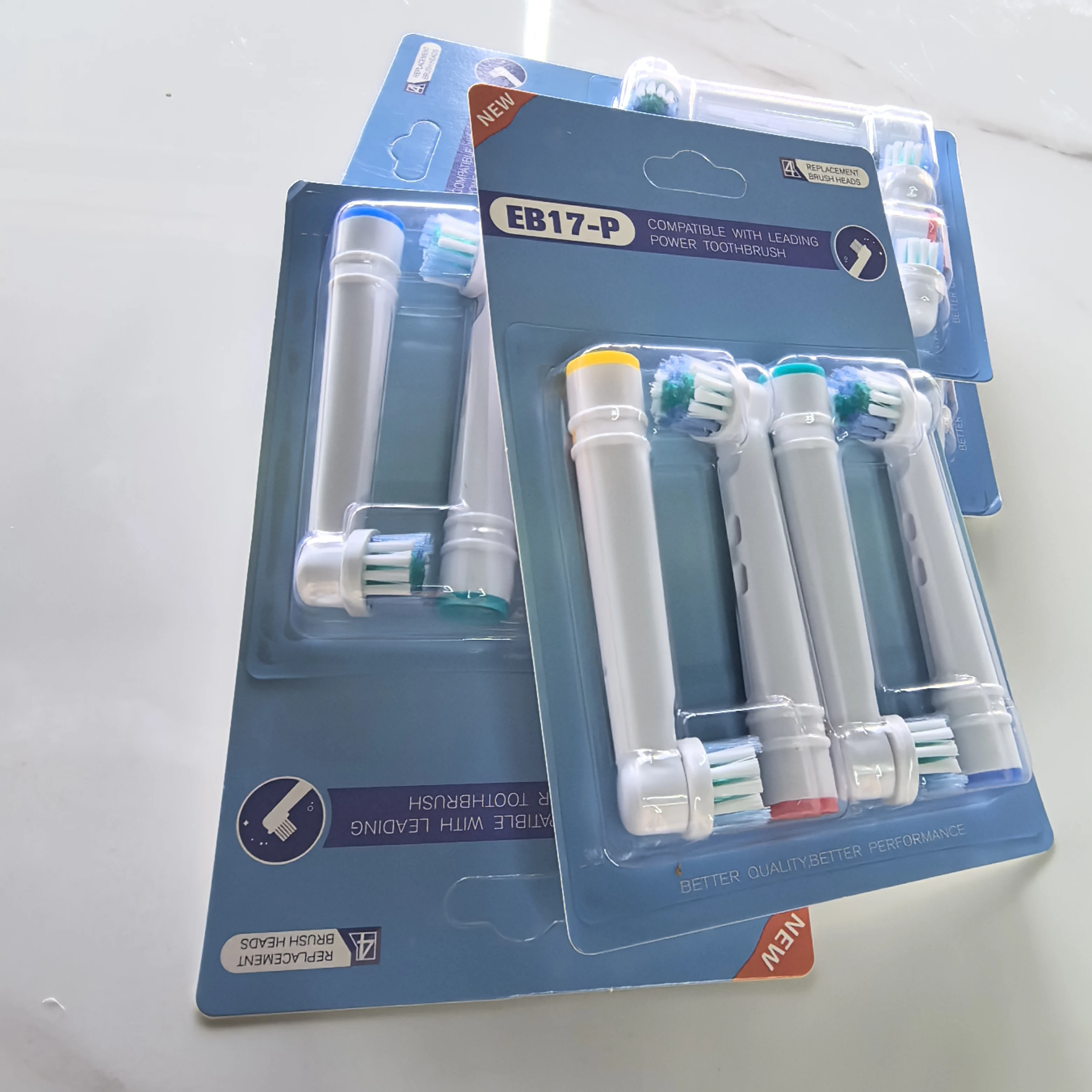 Juego de 20/16/4 Uds. De cabezal de cepillo de dientes eléctrico de EB17-P de repuesto para cepillo de dientes Oral B PRO Series, excepto modelos sónicos y pulsonicos - imagen 4