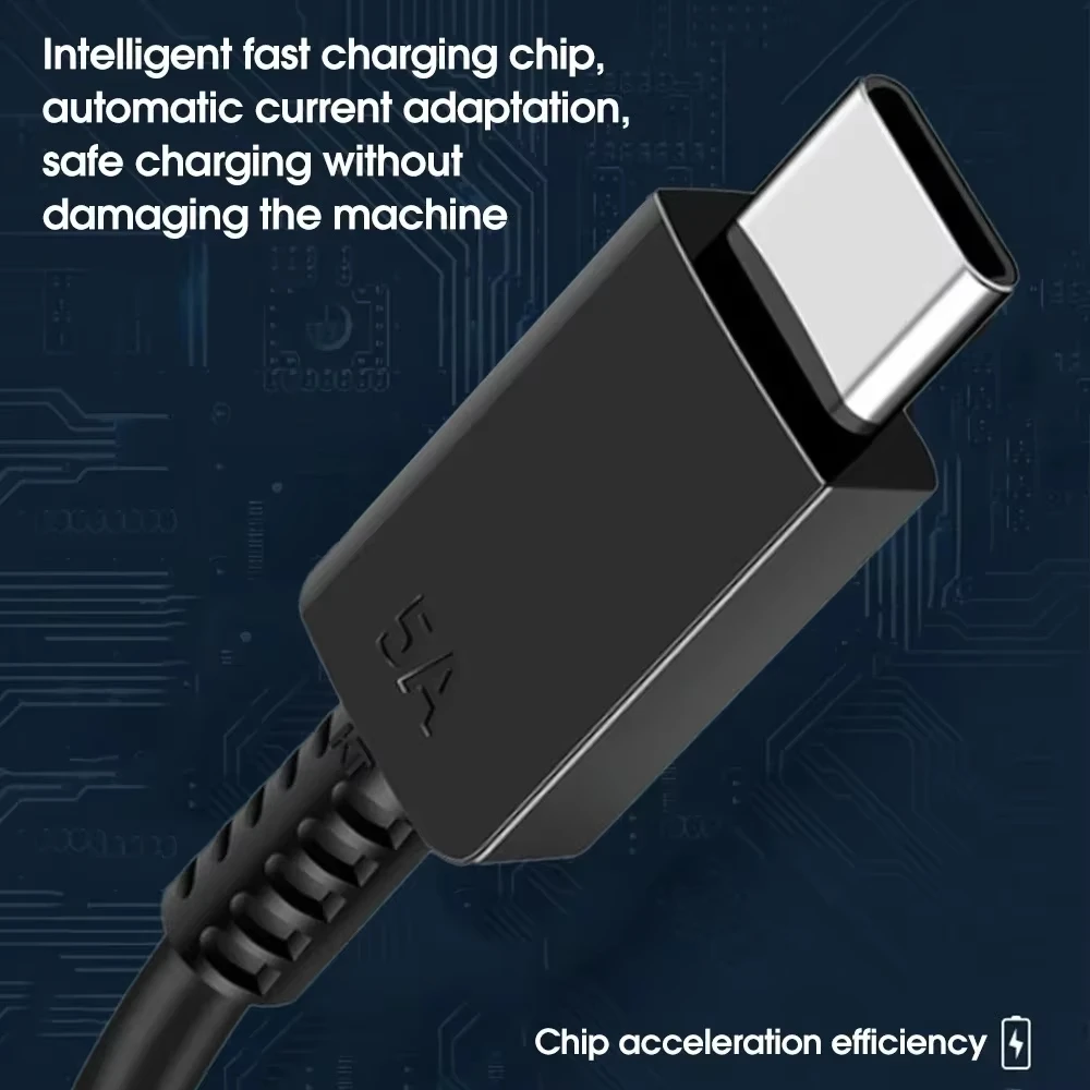 NNBILI Cable USB tipo C para Samsung S24/A54/A53 PD 27W para iPhone 15 series 5A, carga rápida, Cable Dual USB C, Cable de Fecha - imagen 5