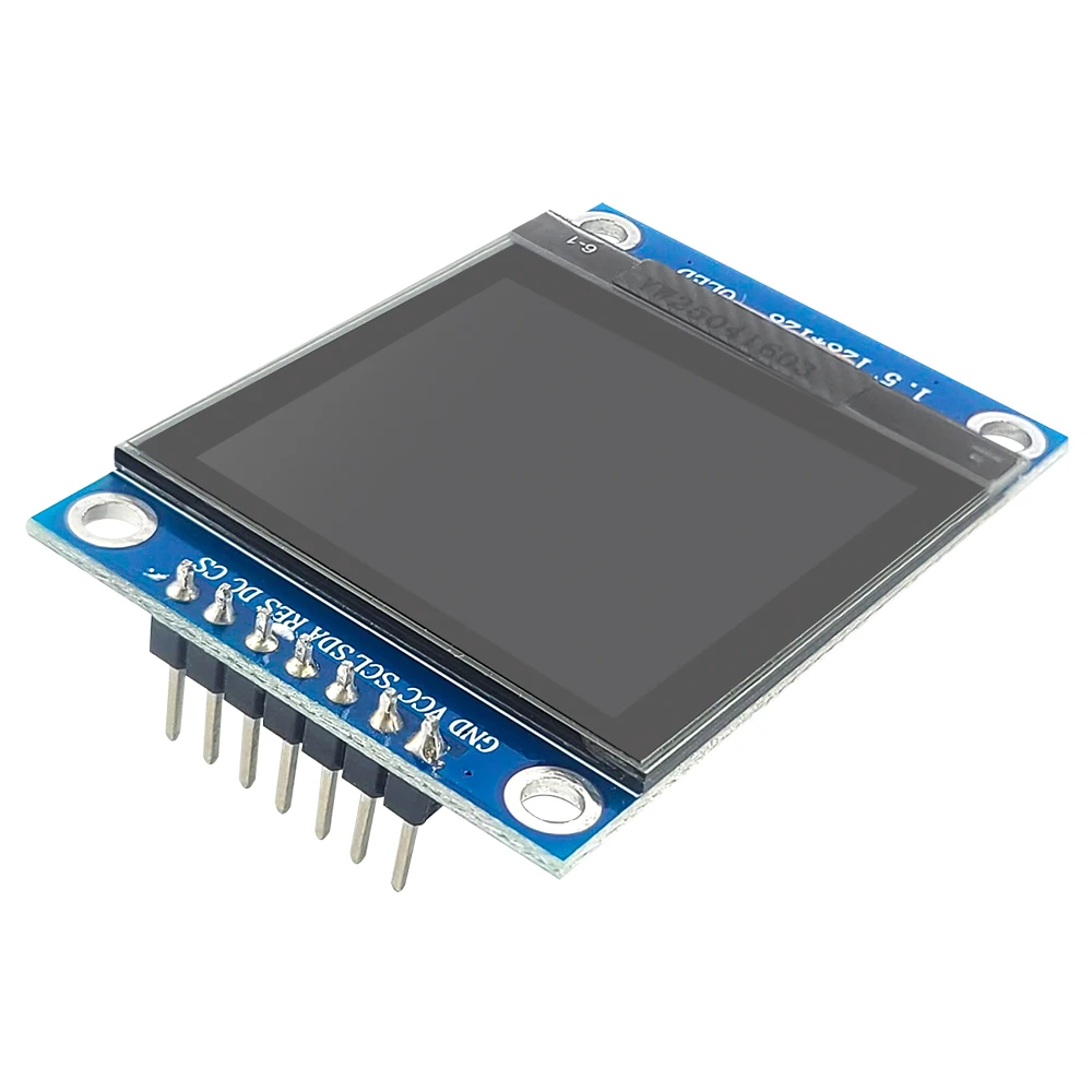 Módulo de pantalla OLED de 1,5 pulgadas SPI 7 pines 128*128 COG SH1107 unidad pantalla LCD blanca bajo consumo de energía 3,3 V-5V - imagen 2