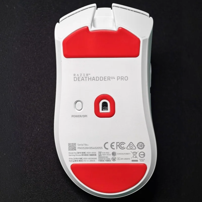 1 Juego de patines para ratón TRASHPAD UPE PTFE, pies para Razer Deathadder V4 PRO ICE Control, deslizadores de ratones de 0,8mm - imagen 5