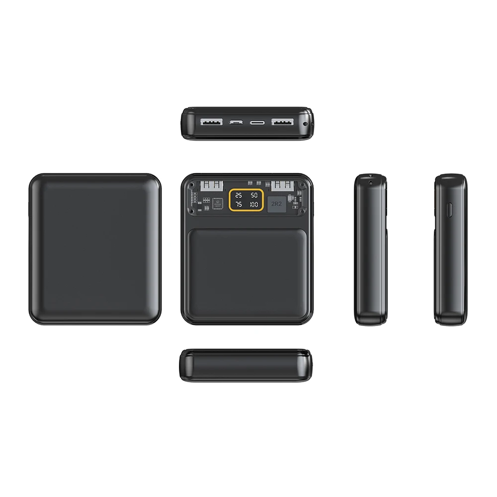 Soporte de batería 3x18650, Banco de energía USB Dual, caja de batería, cargador de teléfono móvil, carcasa de bricolaje, estuche de almacenamiento de carga para teléfonos inteligentes - imagen 5