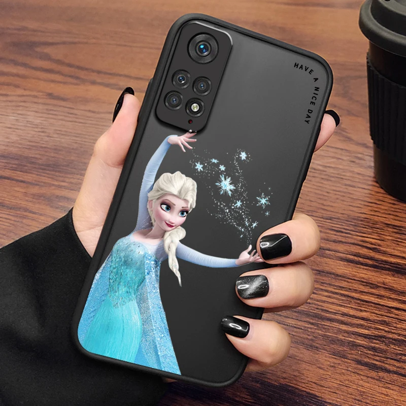 Disney Frozen Princess Ariel Frosted translúcido para Redmi 8 3 9A 9C 9AT 9 9T 13R 10A 10C 10 11A 12C 12 13C 5G funda de teléfono TPU - imagen 3