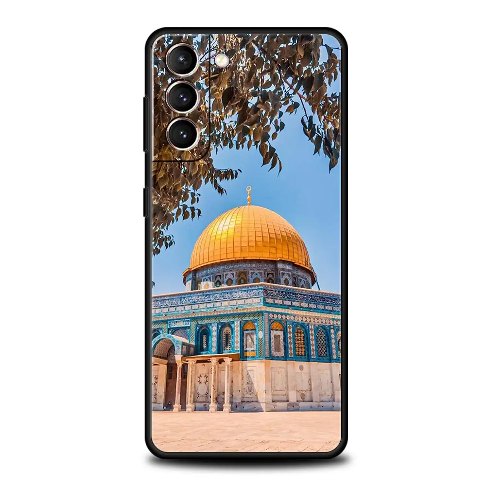 Funda de teléfono con edificio de Jerusalén para Samsung Galaxy S24 S23 S22 S20 Ultra S21 FE 5G S10 S9 Plus S10E S8 funda de silicona suave - imagen 4