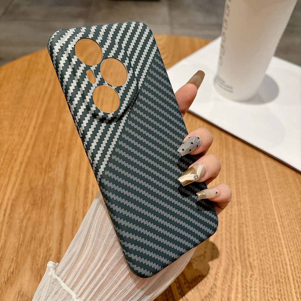 Para Honor 400 Pro 400Pro gobal china fibra de carbono mate PC funda antihuellas Protector de cámara cubierta dura carcasa trasera - imagen 3