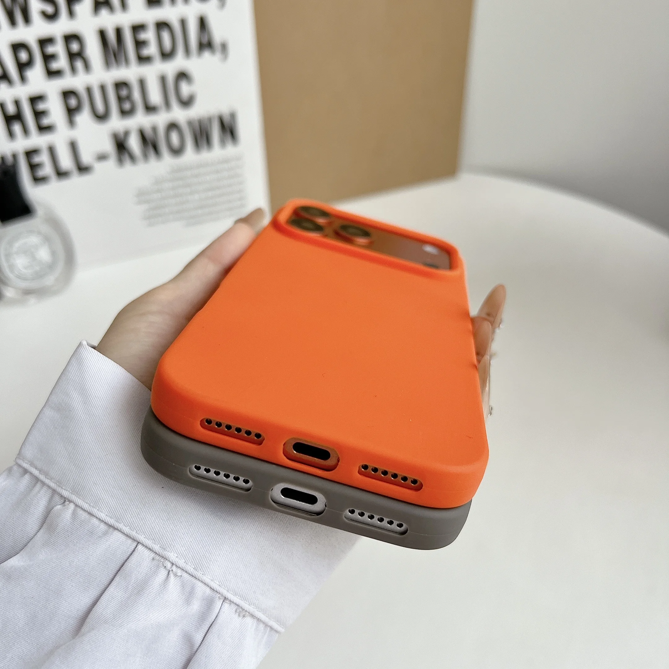 Funda mate para iPhone 17 Pro Max Air 16 Plus 15 14 13 12 11 X XS XR 17Pro iPhone17 iPhoneair 16Pro 15Pro accesorios de cubierta de teléfono - imagen 5