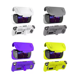 Steam Deck Funda TPU Completa con Soporte y cubierta