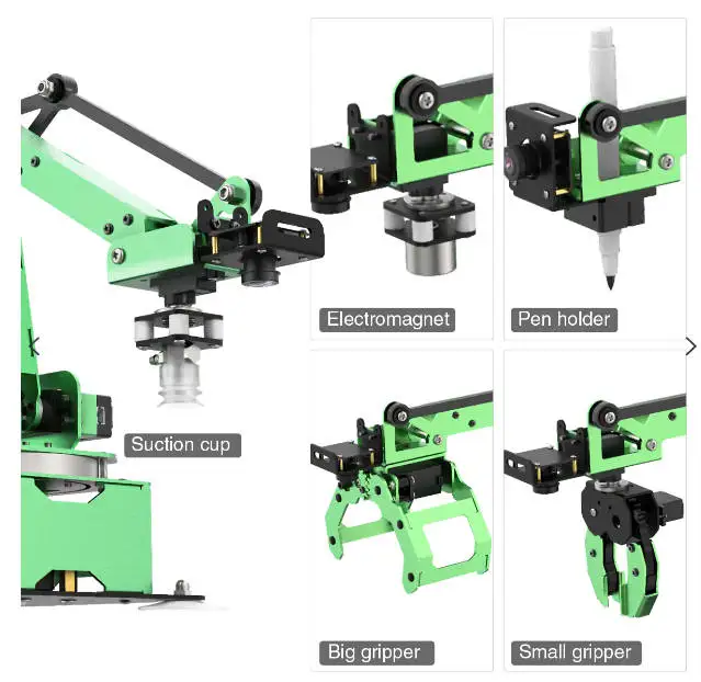 Hiwonder JetMax JETSON NANO Robot Arm ROS Robot de programa de reconocimiento de visión de código abierto - imagen 2