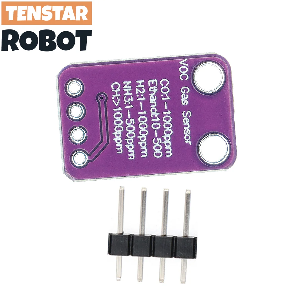 TENSTAR MICS-5524 Módulo Sensor de Gas de calidad del aire monóxido de carbono hidrógeno metano etanol H2 CO MICS5524 Placa de detección - imagen 3