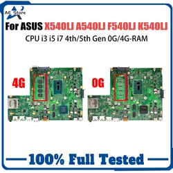 Placa Base ASUS X540LJ – Compatibilidad A540LJ F540LJ K540LJ R540LJ